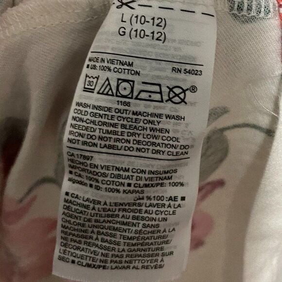 Old Navy Cotton Boho Floral Girls Dress Size L (10-12) - Picture 5 of 5